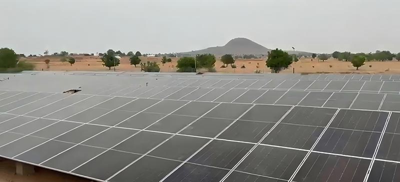1,6 MW Eguzki Muntatzeko Proiektua arrakastaz entregatzen du Afrikan
