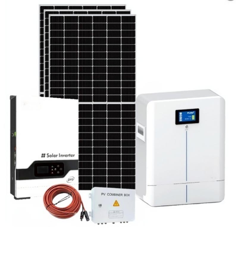 5KW Eguzki Energia Biltegiratzeko Sistema Hibridoa