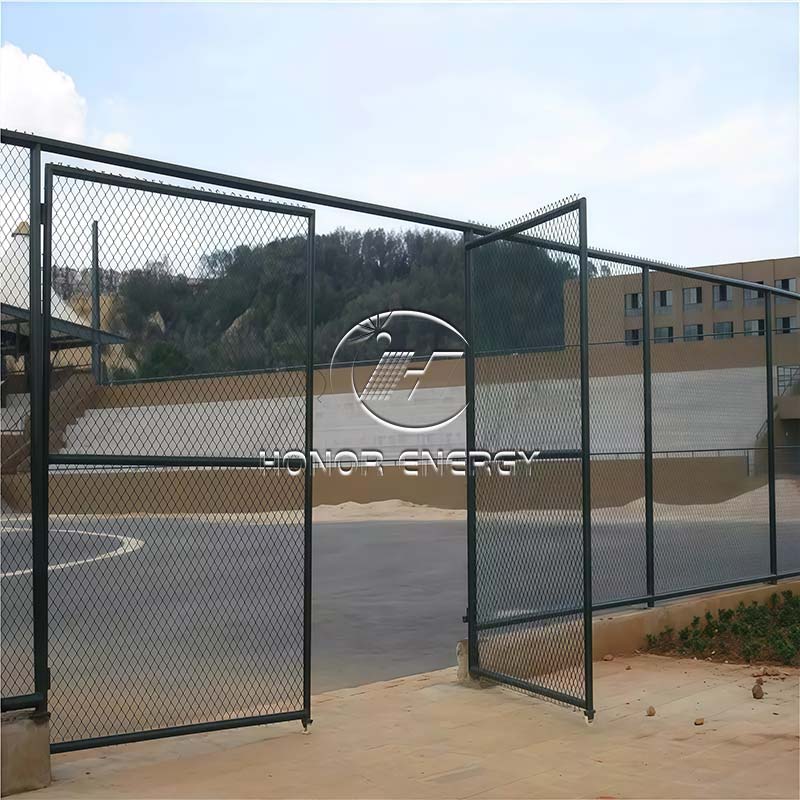 Solar Fence Gate