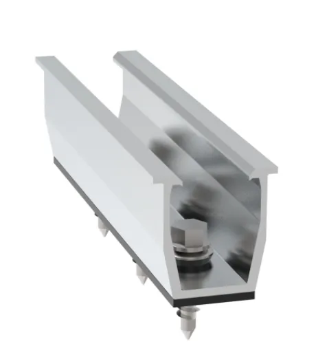 Mini-Rail Instalazio azkarreko Eguzki Muntatzeko Sistema